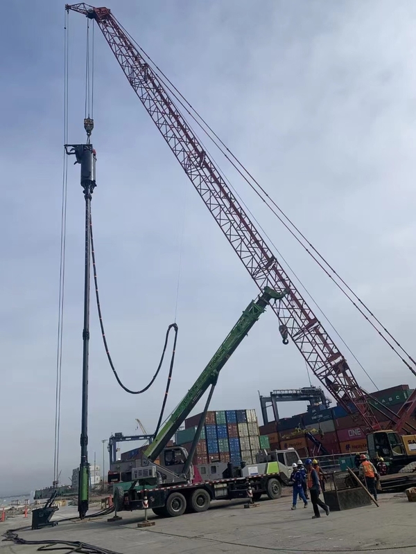 Gepersonaliseerde Max Diepte Onderste Voeding Vibroflot Inverter Drive Control Voor Vibro Vervanging Stone Column