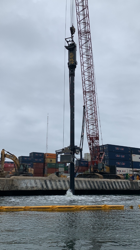 3 Fase Inverter aandrijving Onderste voeding Vibroflot grondverbetering apparatuur Vibro vervangende stenen kolom