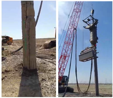 DN325 Voedingspijp Vibratie Frequentie van 45-55 Hz India Vibroflot Construction's betrouwbare prestaties