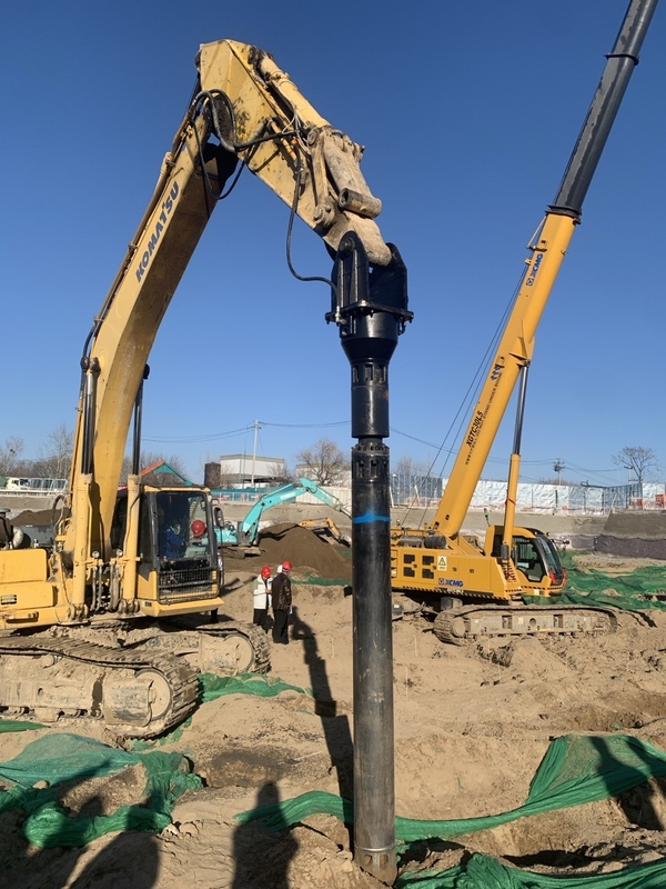 BVEM Hydraulische Vibroflot 105 KW Rotatiesnelheid 2600 R/min Hoog penetratievermogen Zwaar werk