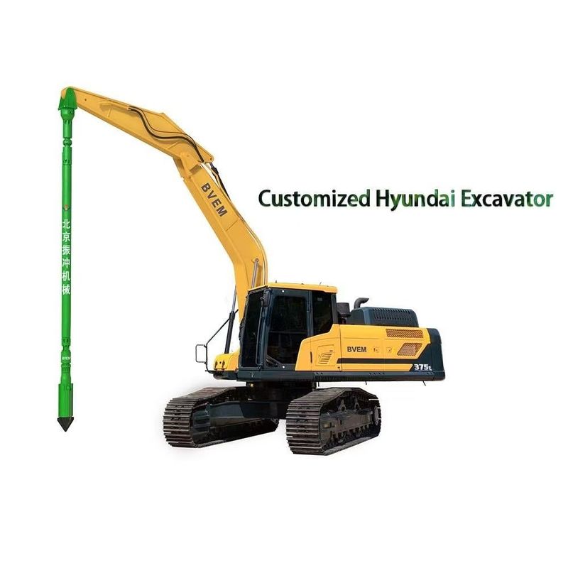 426mm Diameter Vibroflot Vibro Verdichting Paling De Ultieme Keuze voor Bodemverbetering Funderingen