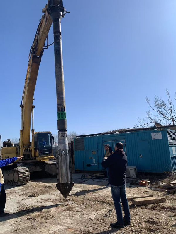 China BVEM Brand Vibroflot-apparatuur Diameter 500-800 mm met 176 kW motorvermogen