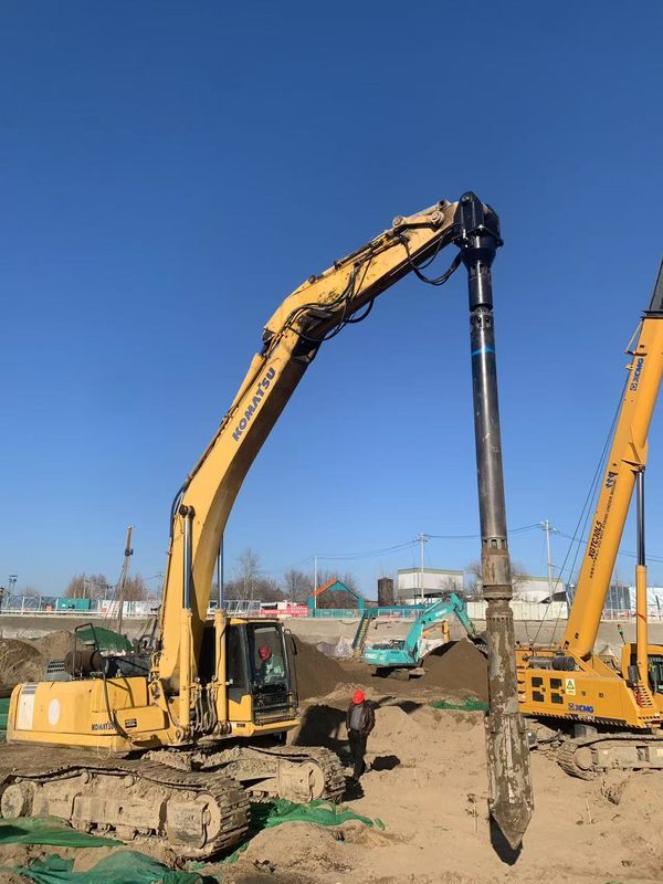 China BVEM Brand Vibroflot-apparatuur Diameter 500-800 mm met 176 kW motorvermogen