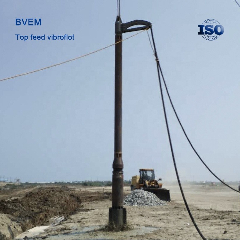 105kW Vibratorvermogen en Laag Geluidsniveau Hydraulische Vibroflot voor Superieure Grondconsolidatie