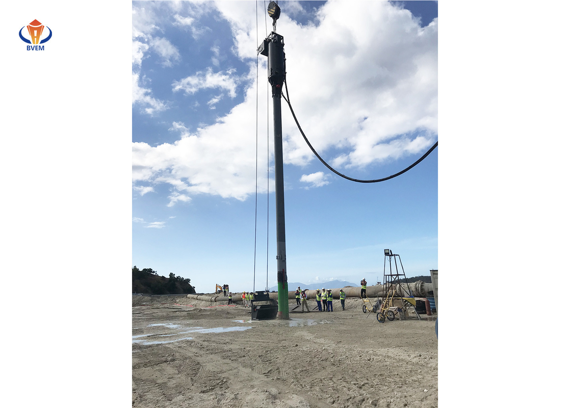 180kw Vibro van het bodemvoer Flot de Bouwtoebehoren voor Grint stapelen Compacte Vibroflotation op