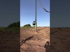 Het Systeem van Vibroflot van het bodemvoer in de Droge Methode van het Terugwinningseiland