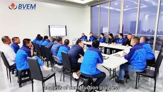 Offshore stenen kolomconstructie: 180 kW Vibroflot