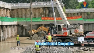 Krachtige Vibroflot-apparatuur voor grondverbetering