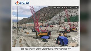 Krachtige Vibroflot voor bodemverdichting