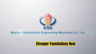 Vibroflotatie-apparaat Bodemverdichtingsvermogen