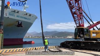 Vibroflot-apparatuur Funderingssterkte 450 mm 260 kW